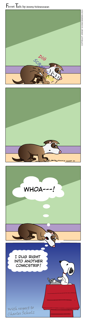 ferret tails April Week 4 cartoon 2024 