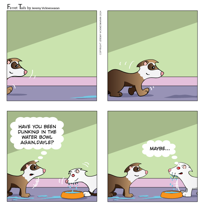 ferret tails June Week 1 cartoon 2024 