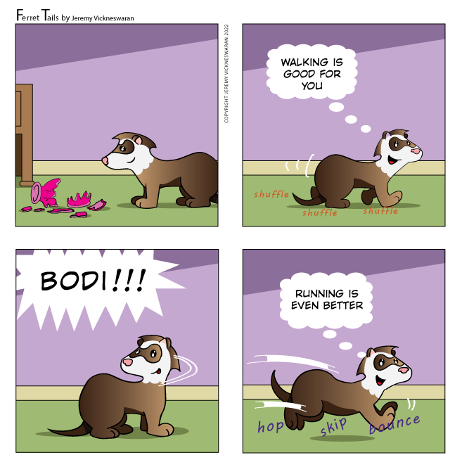 ferret tails March week 3 2022 cartoon