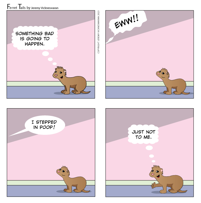 ferret tails October Week 4 cartoon 2023 