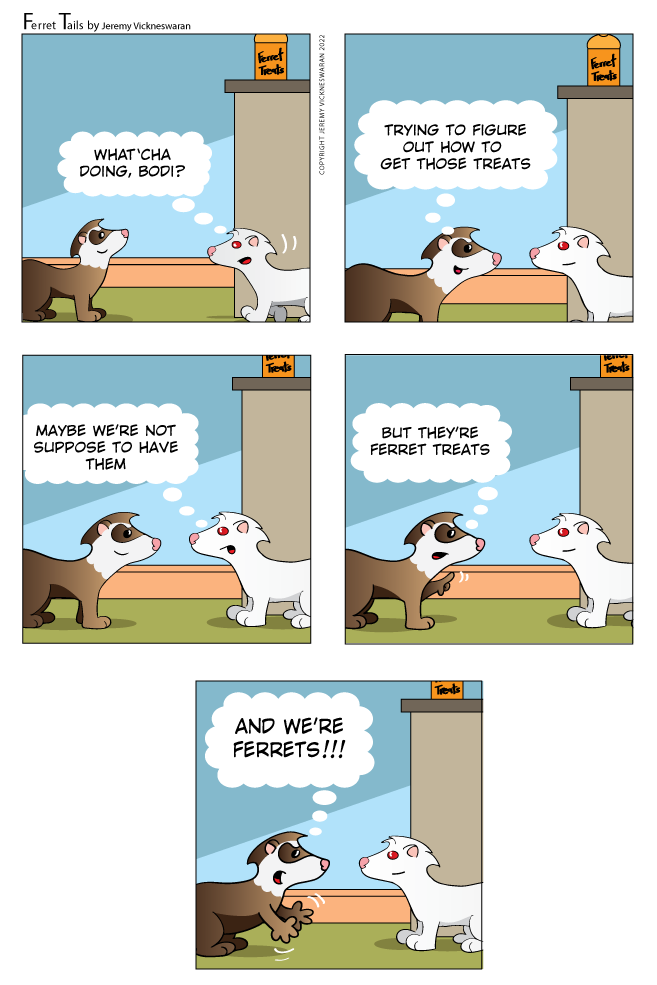 ferret tails July Week 1 cartoon 2024 