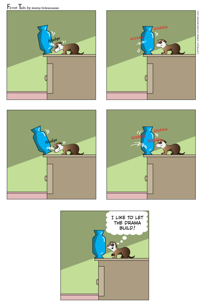 ferret tails August Week 2 cartoon 2025 