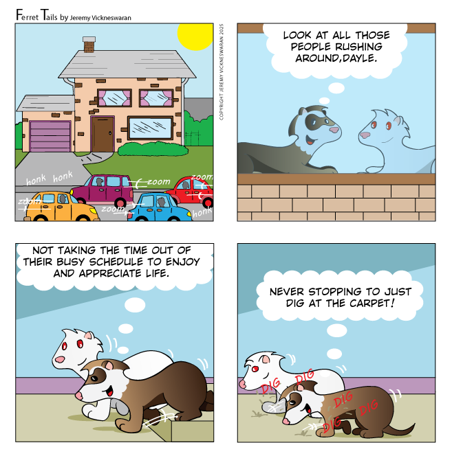 ferret tails August Week 3 cartoon 2025 