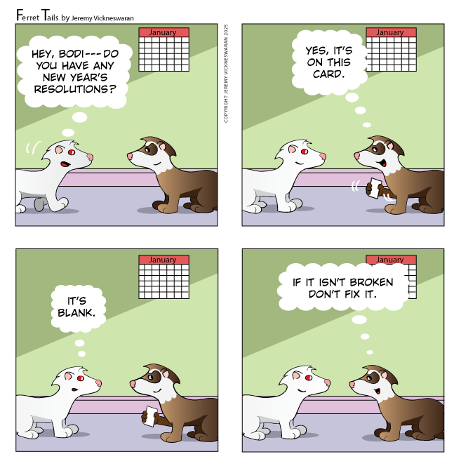 ferret tails December Week 5 2025 