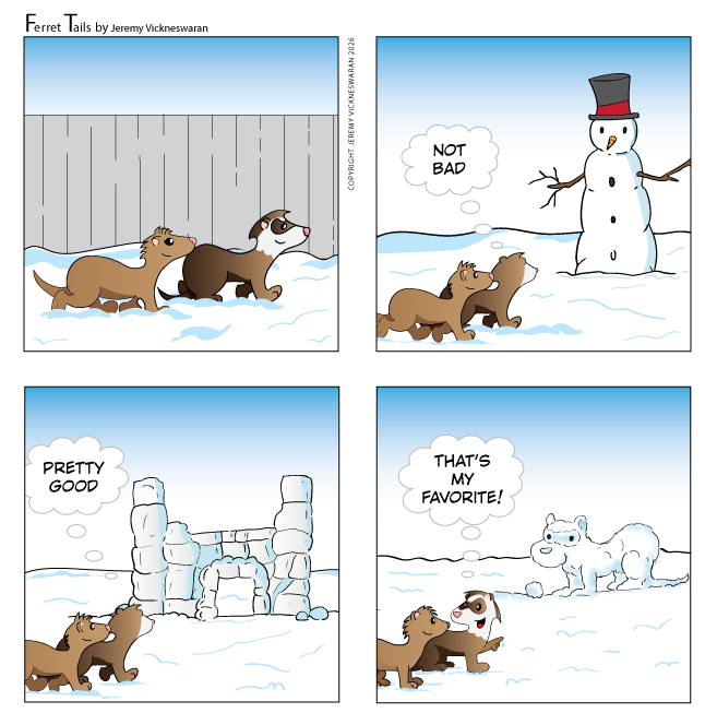 ferret tails February Week 1 