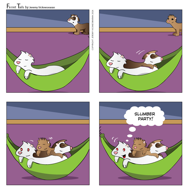 ferret tails February Week 3 