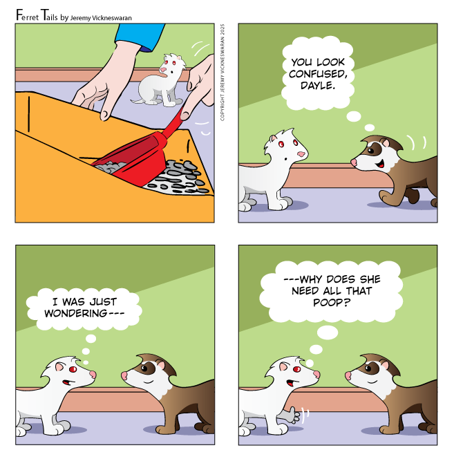ferret tails July Week 4 cartoon 2025 