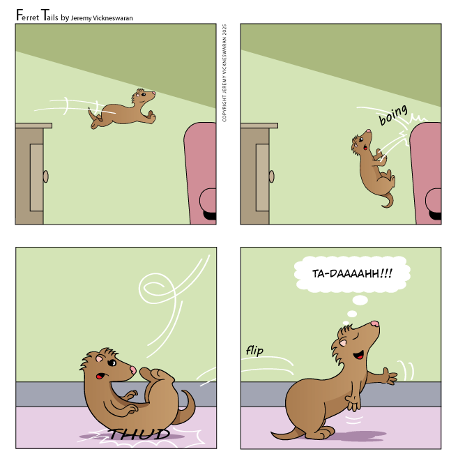 ferret tails July Week 5 cartoon 2025 