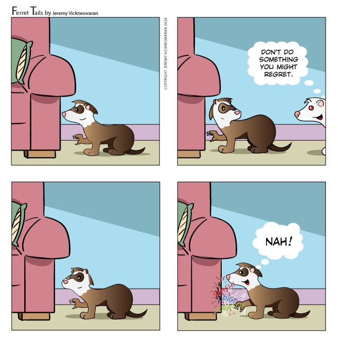 ferret tails May Week 2