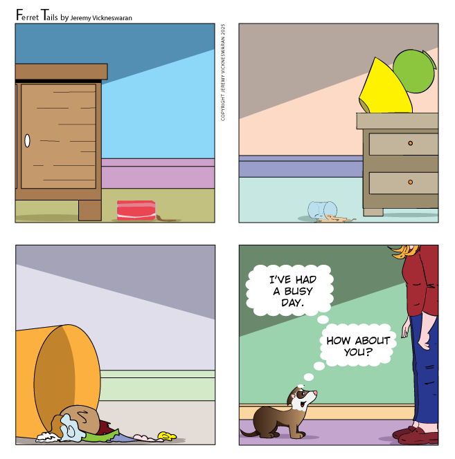 ferret tails September Week 4 cartoon 2025 