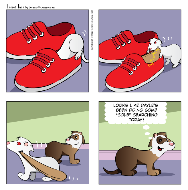 ferret tails September Week 2 cartoon 2023 